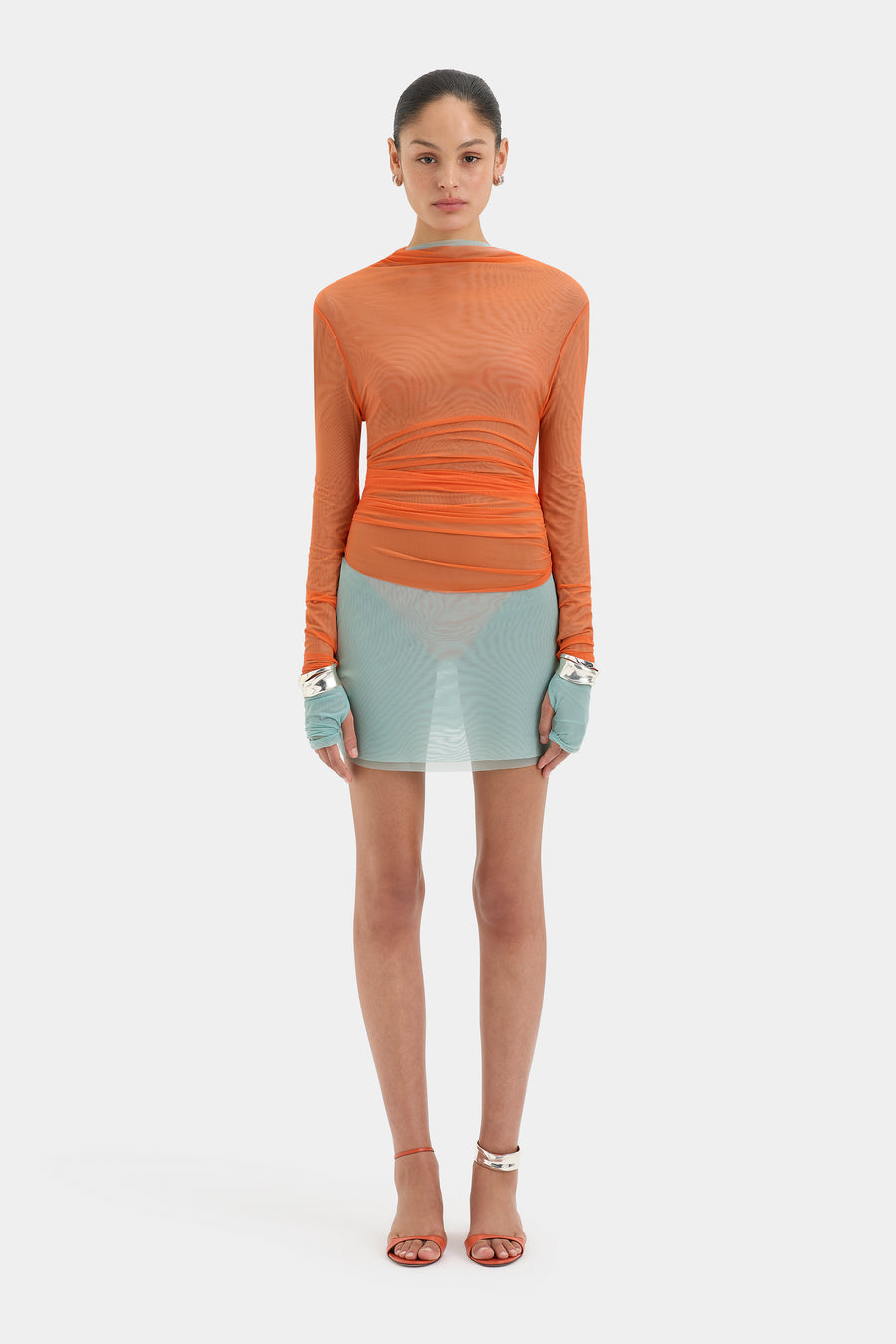 Costa Gathered Mini Dress Dresses SIR.