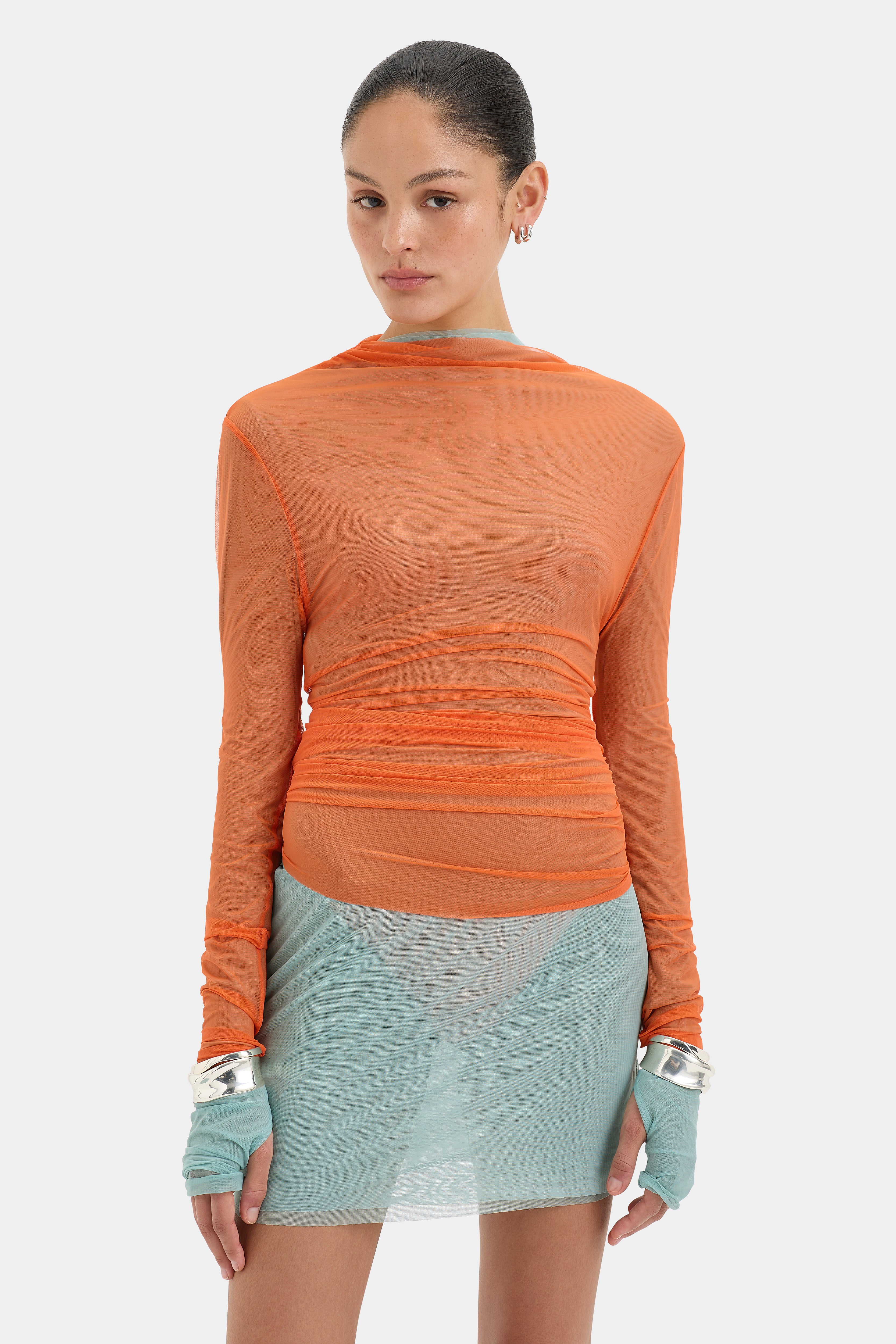 Costa Gathered Mini Dress Dresses SIR.