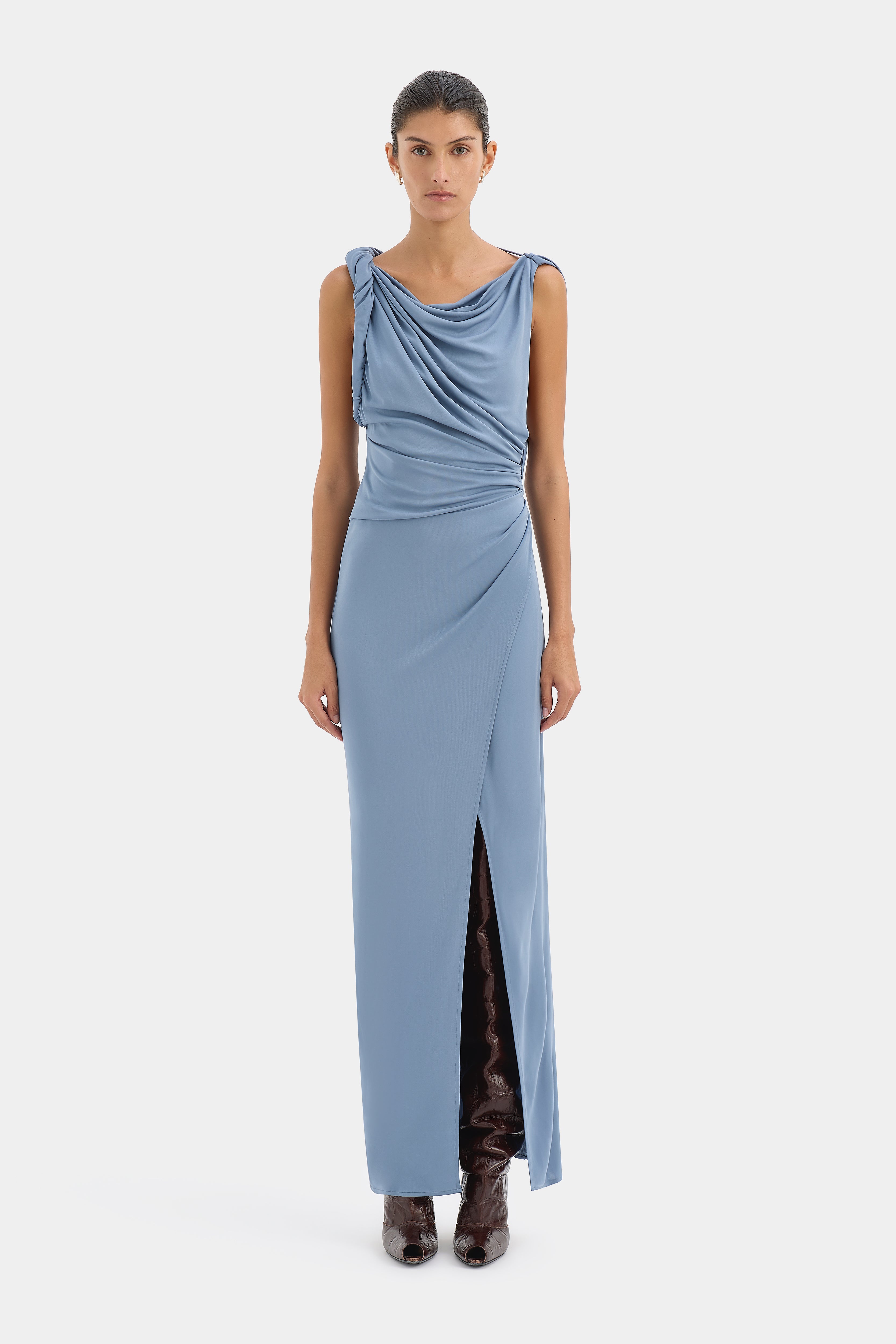 Olenna Twist Low Back Gown SIR.