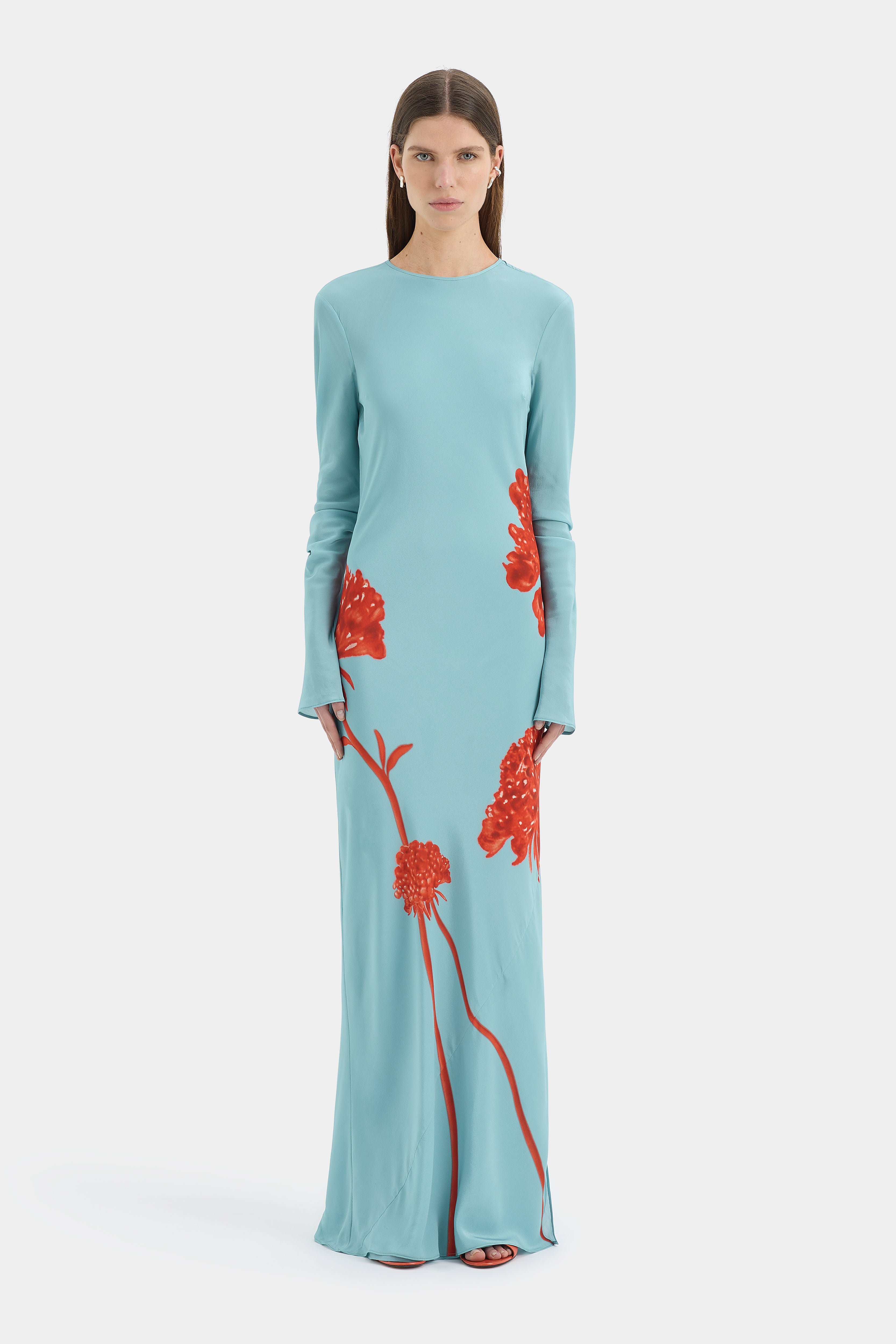 Amelie Long Sleeve Maxi Dress Dresses SIR.