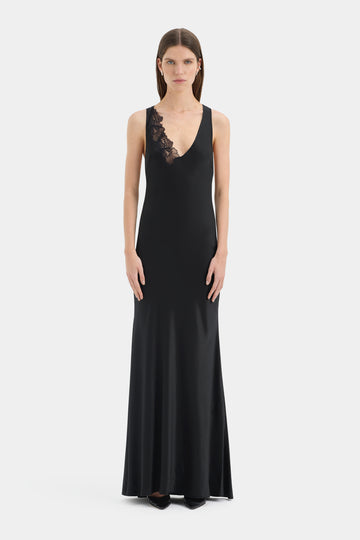 Neptuna Silk Strapless Gown- Preorder
