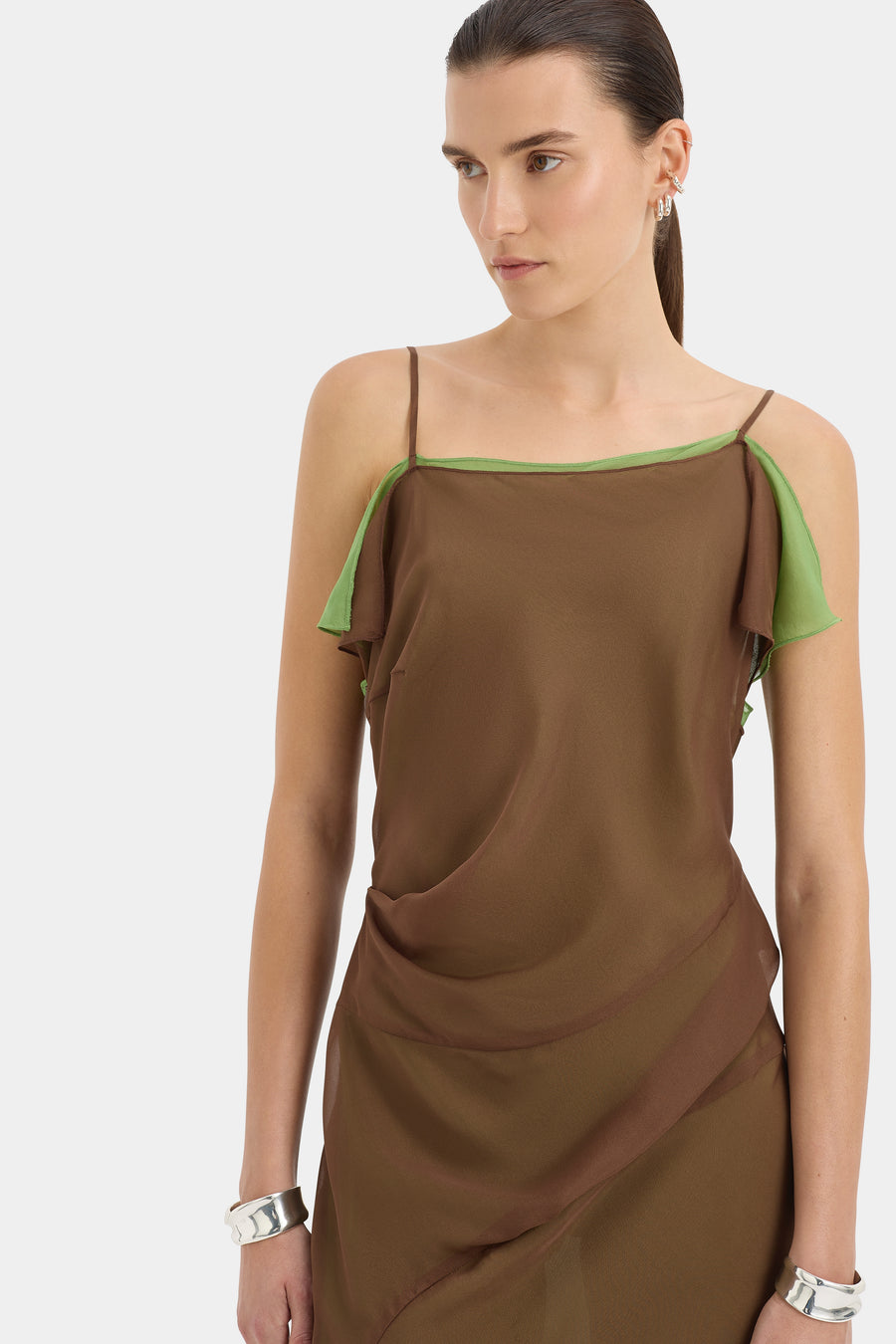 Danica Layered Midi Dress Dresses SIR.