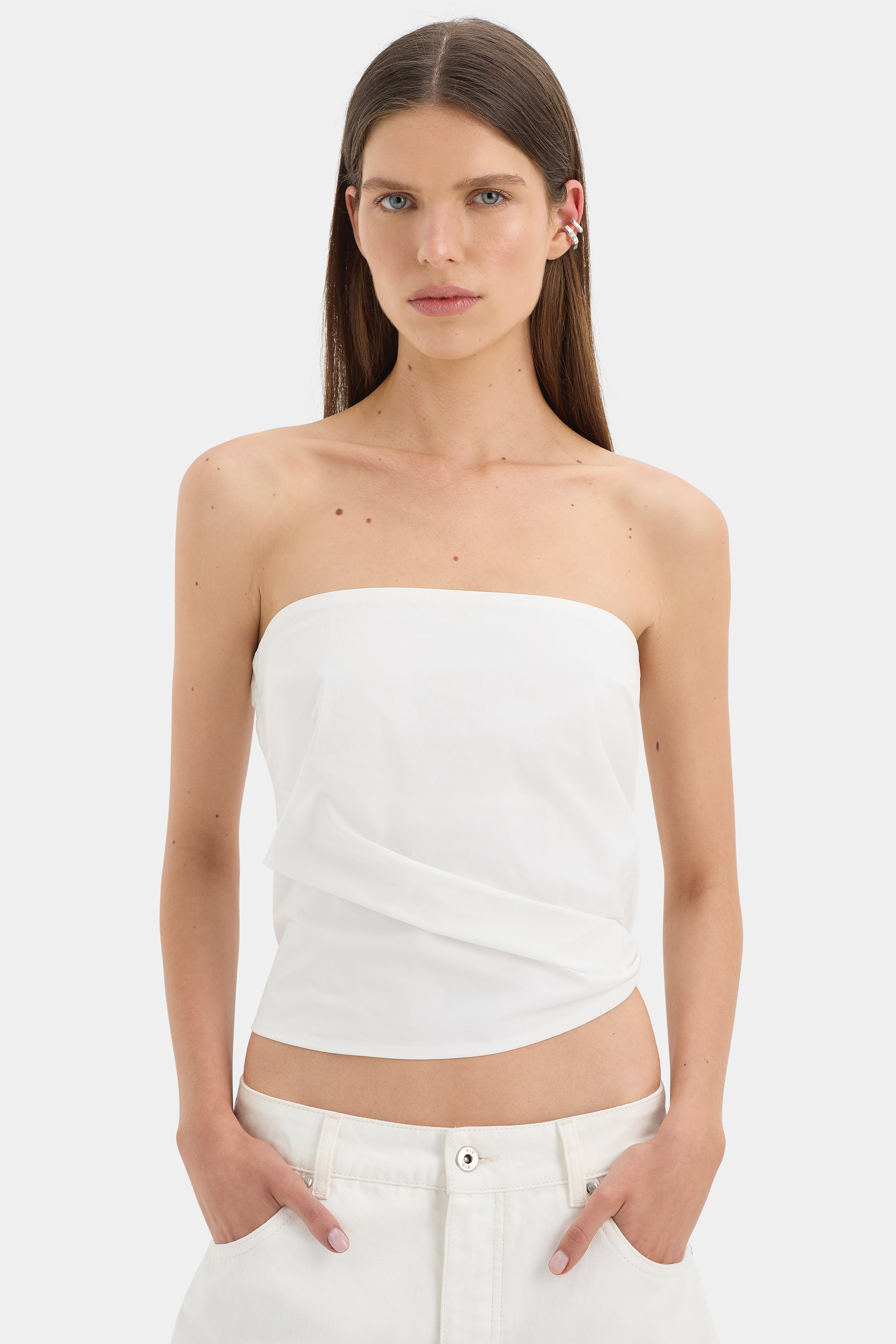 Martina Pleat Bodice top SIR.