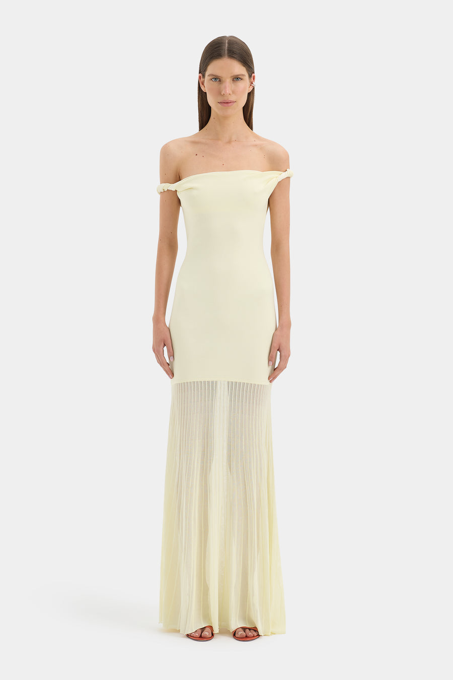 Elia Off Shoulder Twist Dress