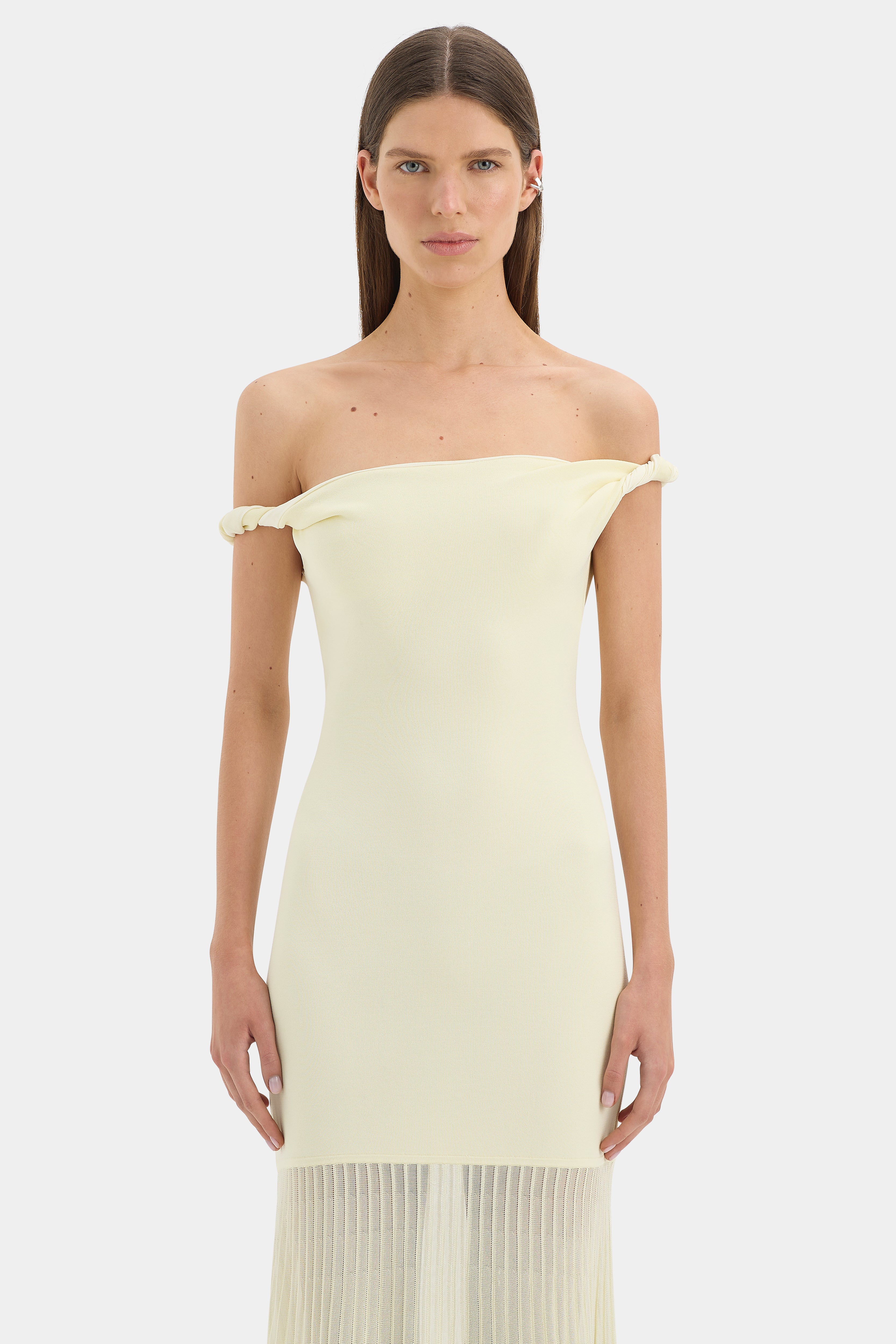 Elia Off Shoulder Twist Dress Dresses SIR.