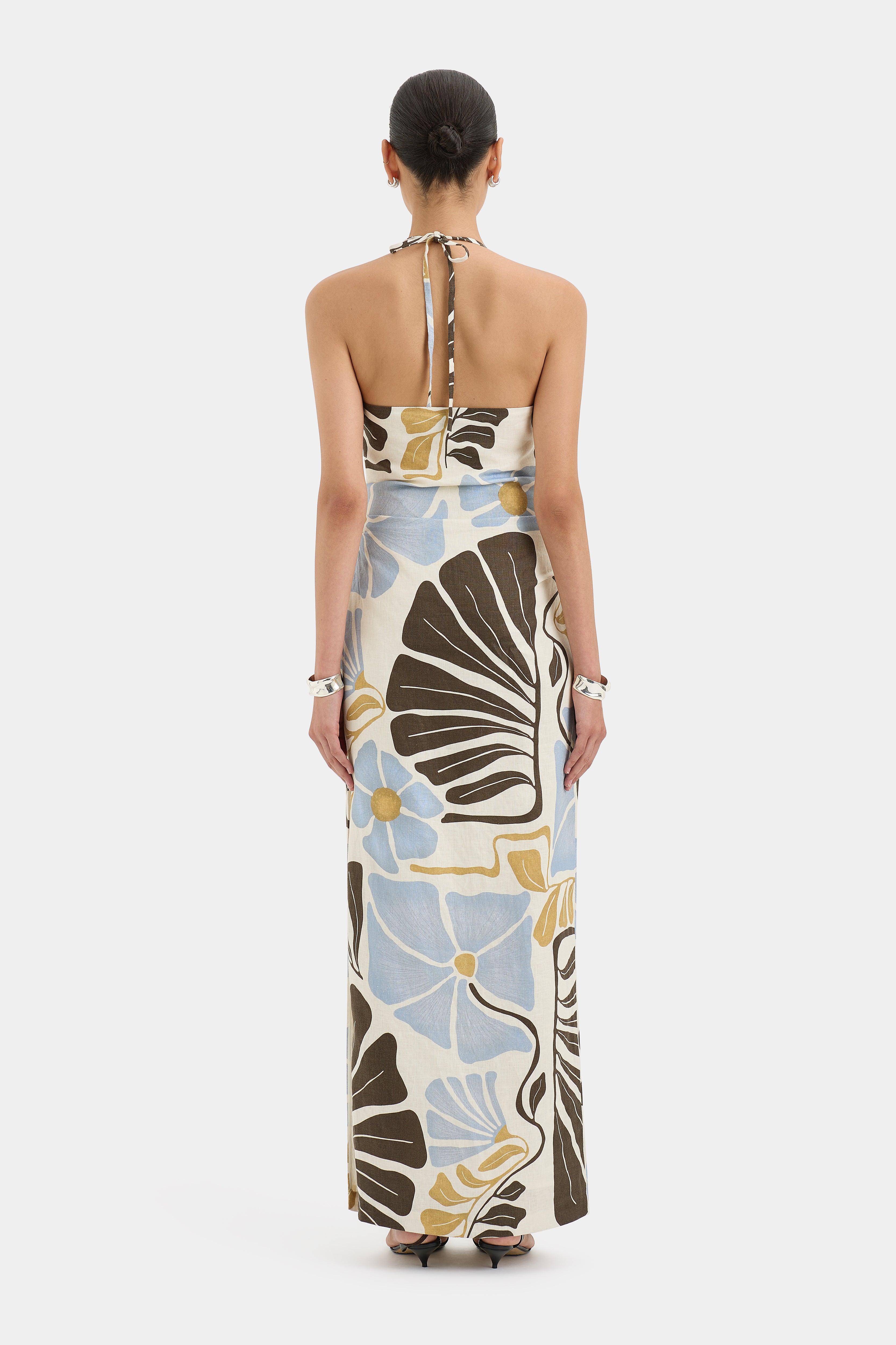 Lola Pleated Midi Dress Dresses SIR.