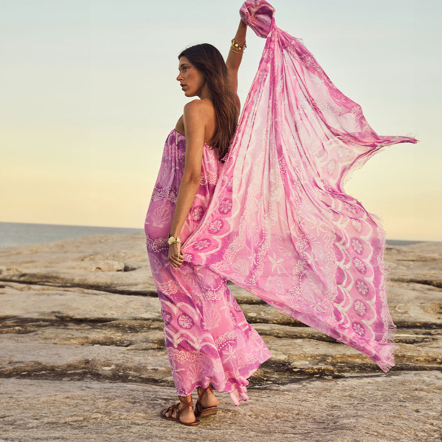 Mermaid Cove Travel Scarf scarf SPELL