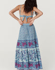 Love Jetty Maxi Skirt - Blue Nirvana Skirts SPELL   