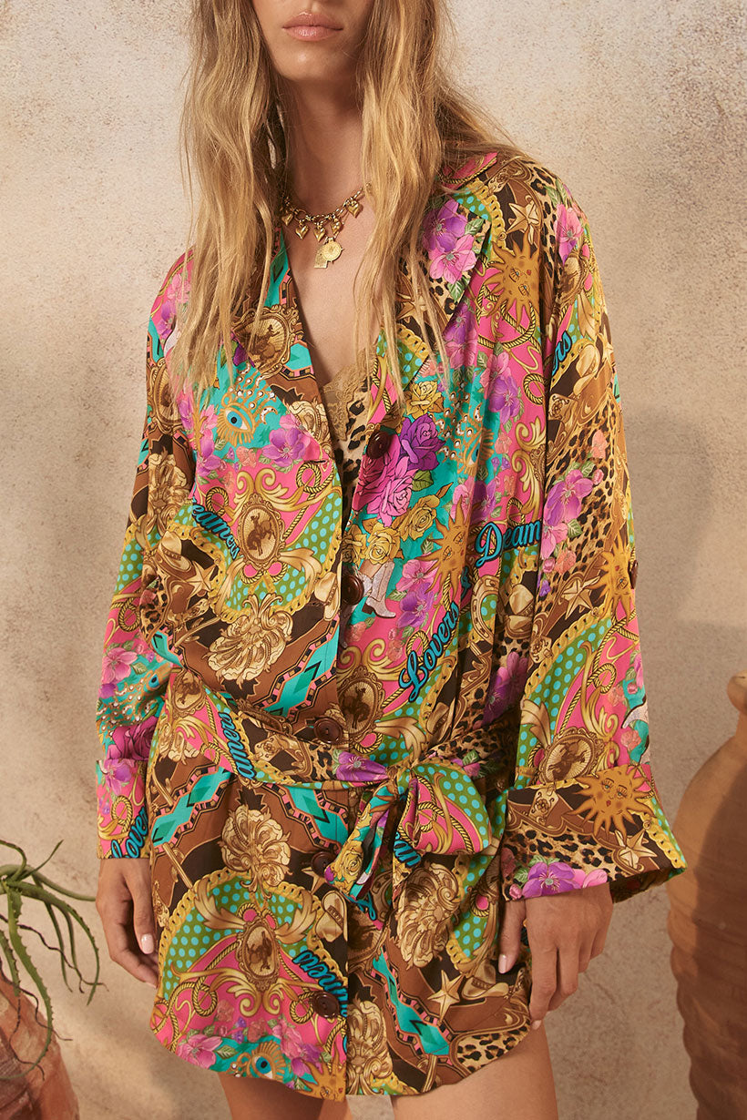 Lovers & Dreamers Blazer Dress - Cosmos Pink Dresses SPELL