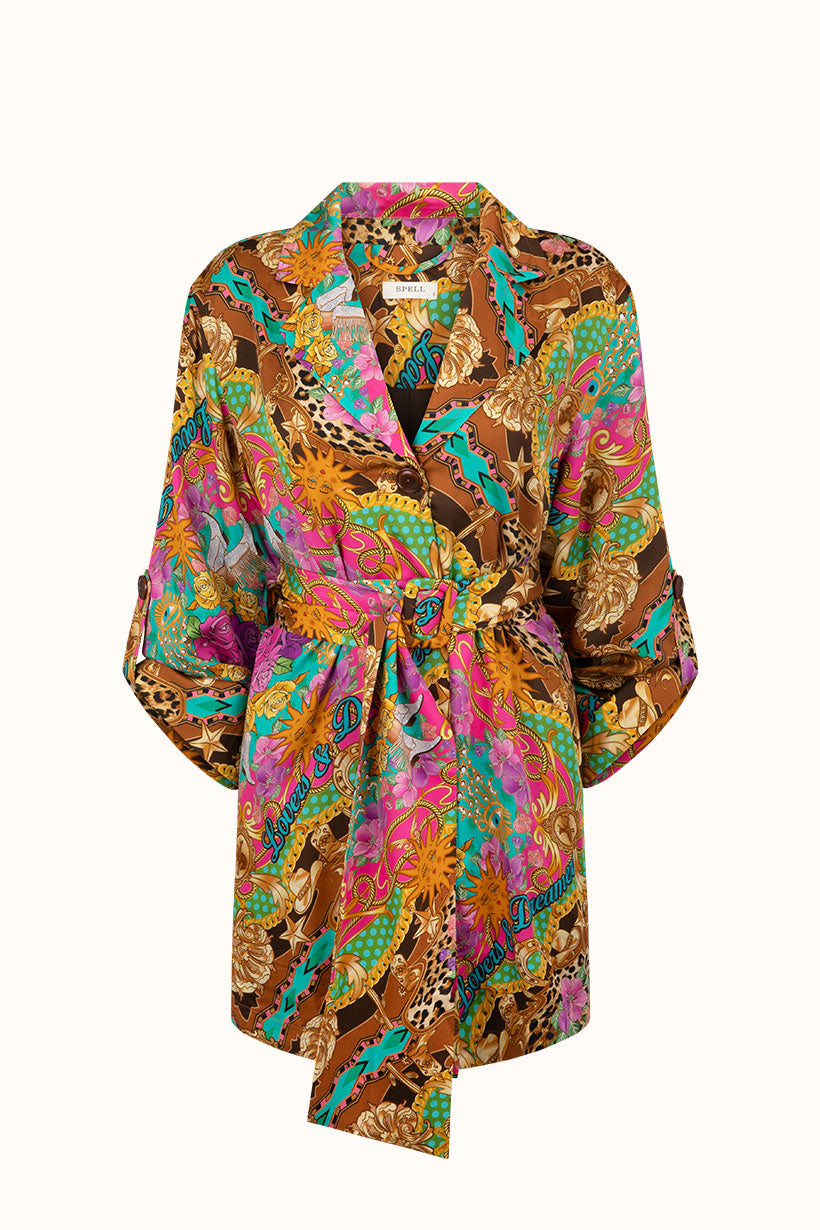 Lovers & Dreamers Blazer Dress - Cosmos Pink Dresses SPELL