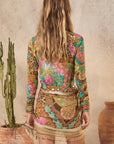Lovers & Dreamers Mesh Long Sleeve Top - Cosmos Pink shirt SPELL