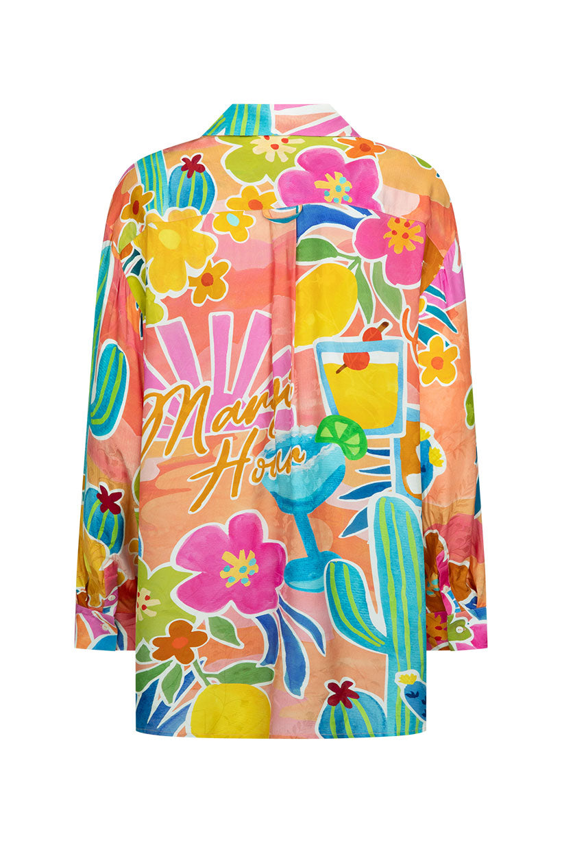 Margi Hour Shirt Dress - Paloma shirt SPELL