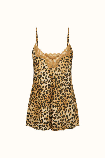 Samantha Bias Cami - Vintage Leopard Top SPELL
