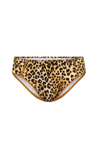 Samantha Brief - Vintage Leopard Intimates SPELL