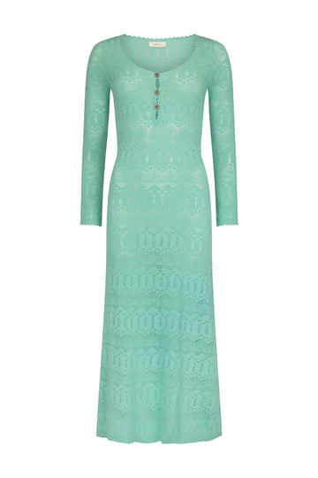 Siesta Pointelle Dress - Seafoam Dresses SPELL   