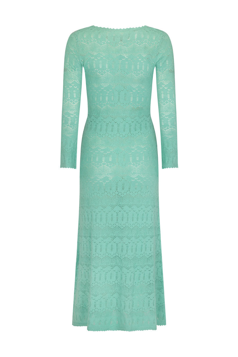 Siesta Pointelle Dress - Seafoam Dresses SPELL   