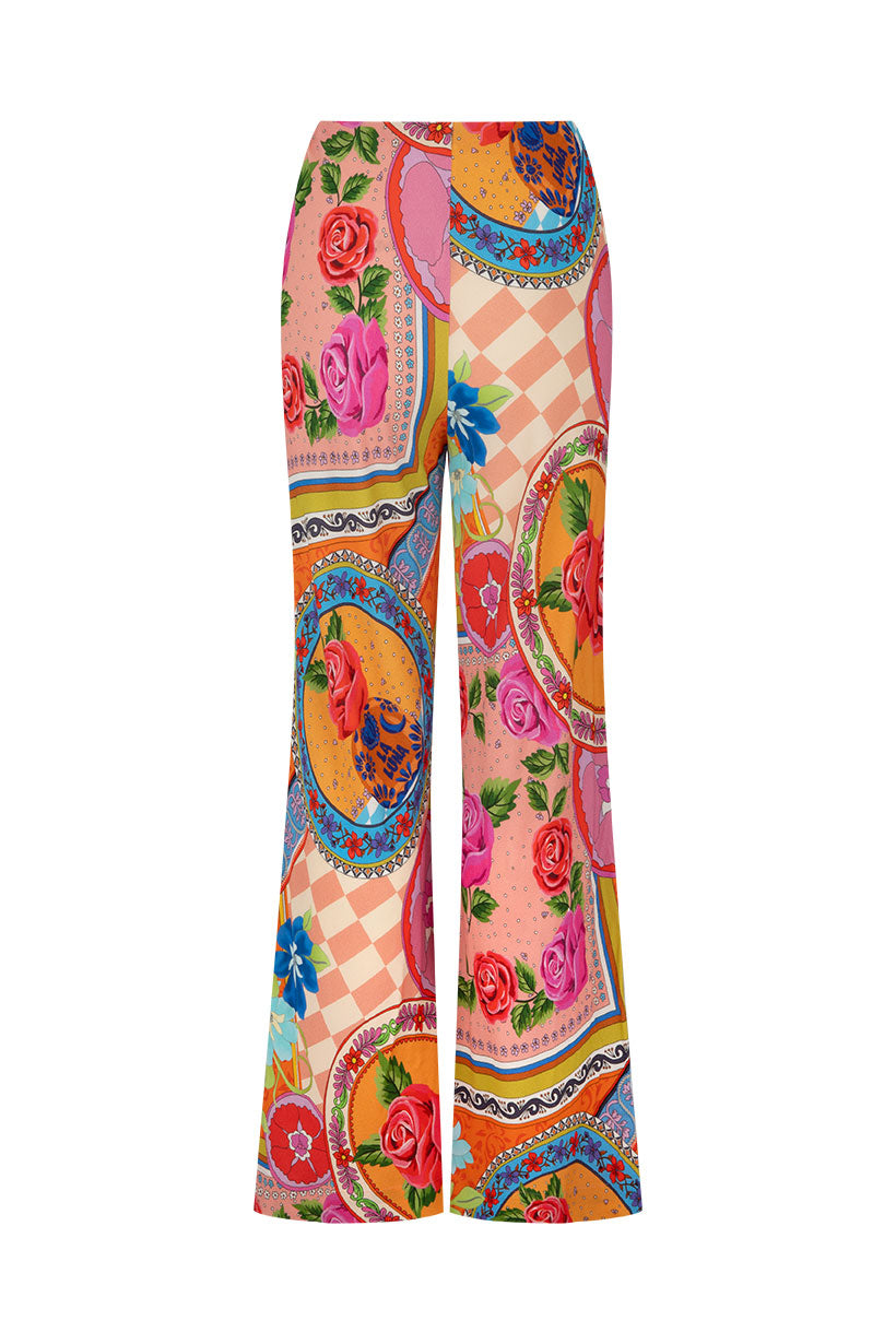 Aphrodite Bias Pant - Rose Pants SPELL