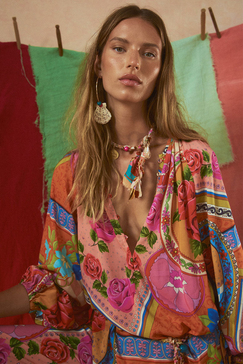 Aphrodite Blouse - Rose shirt SPELL