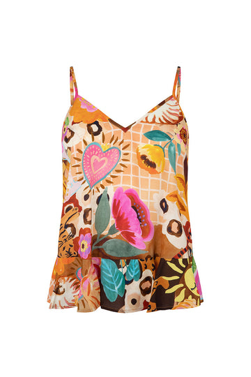 Birth of Venus Cami - Caramel shirt SPELL