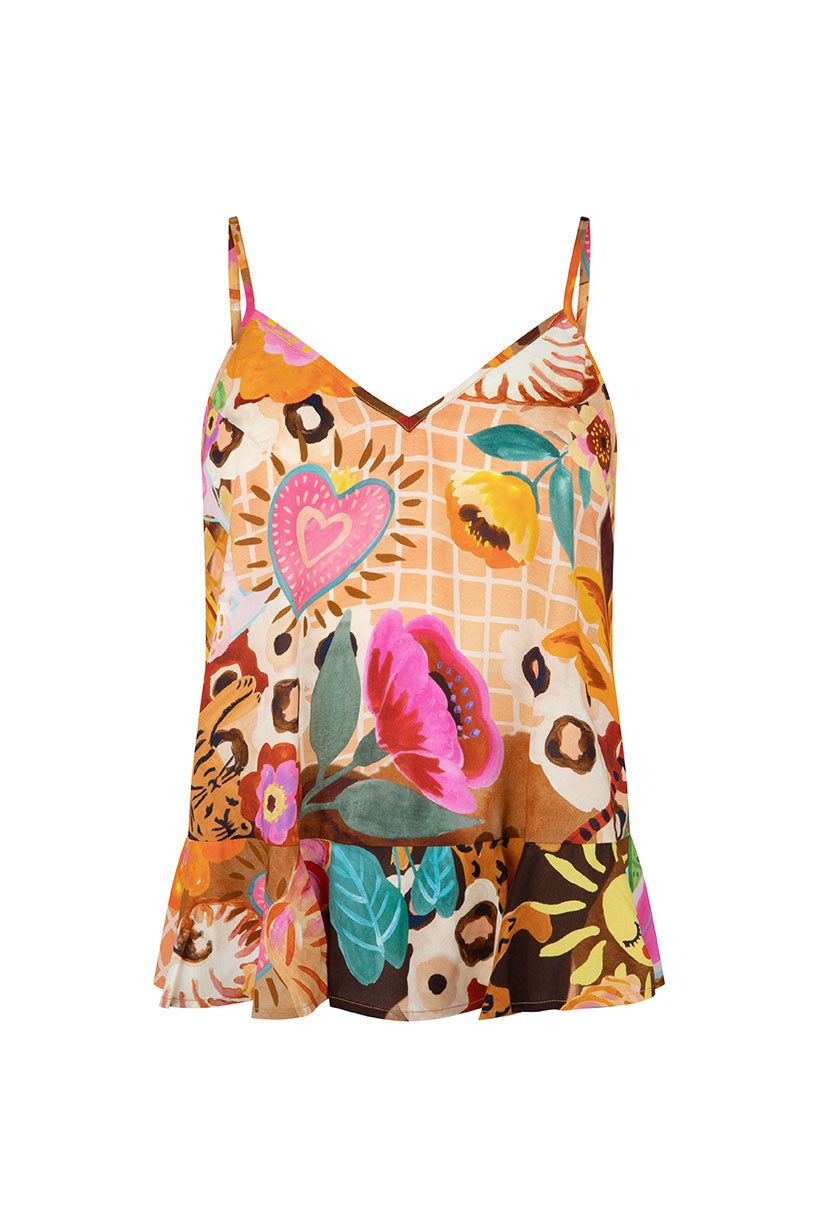 Birth of Venus Cami - Caramel shirt SPELL
