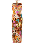 Birth of Venus Strapless Dress - Caramel SPELL
