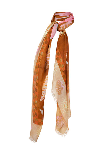Birth of Venus Sarong - Caramel scarf SPELL