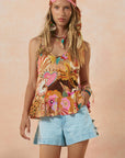Birth of Venus Cami - Caramel shirt SPELL