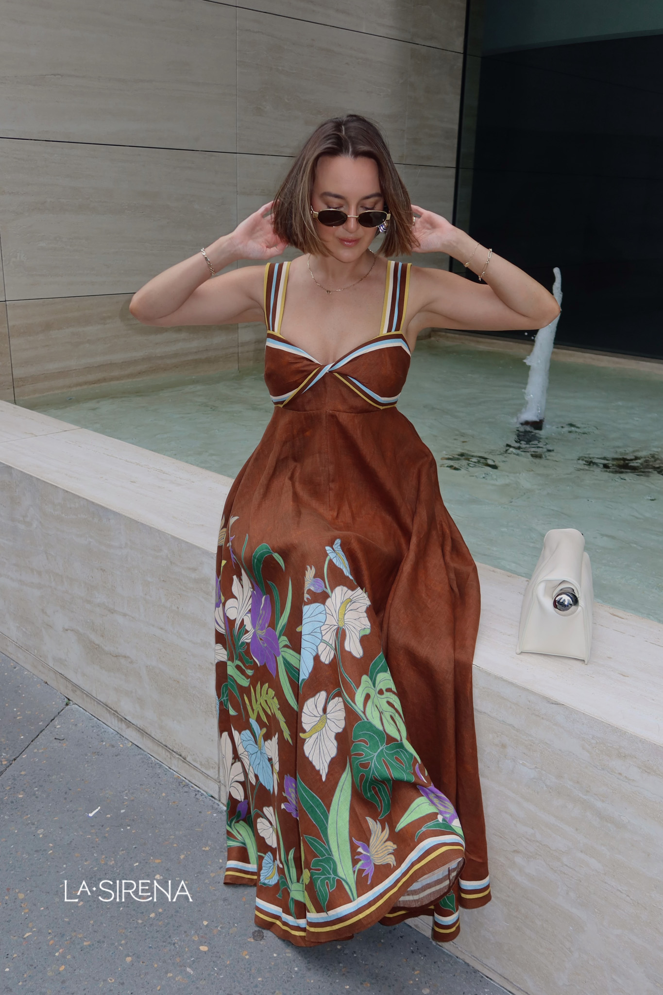 Alfie Twist Sundress Dresses ALEMAIS