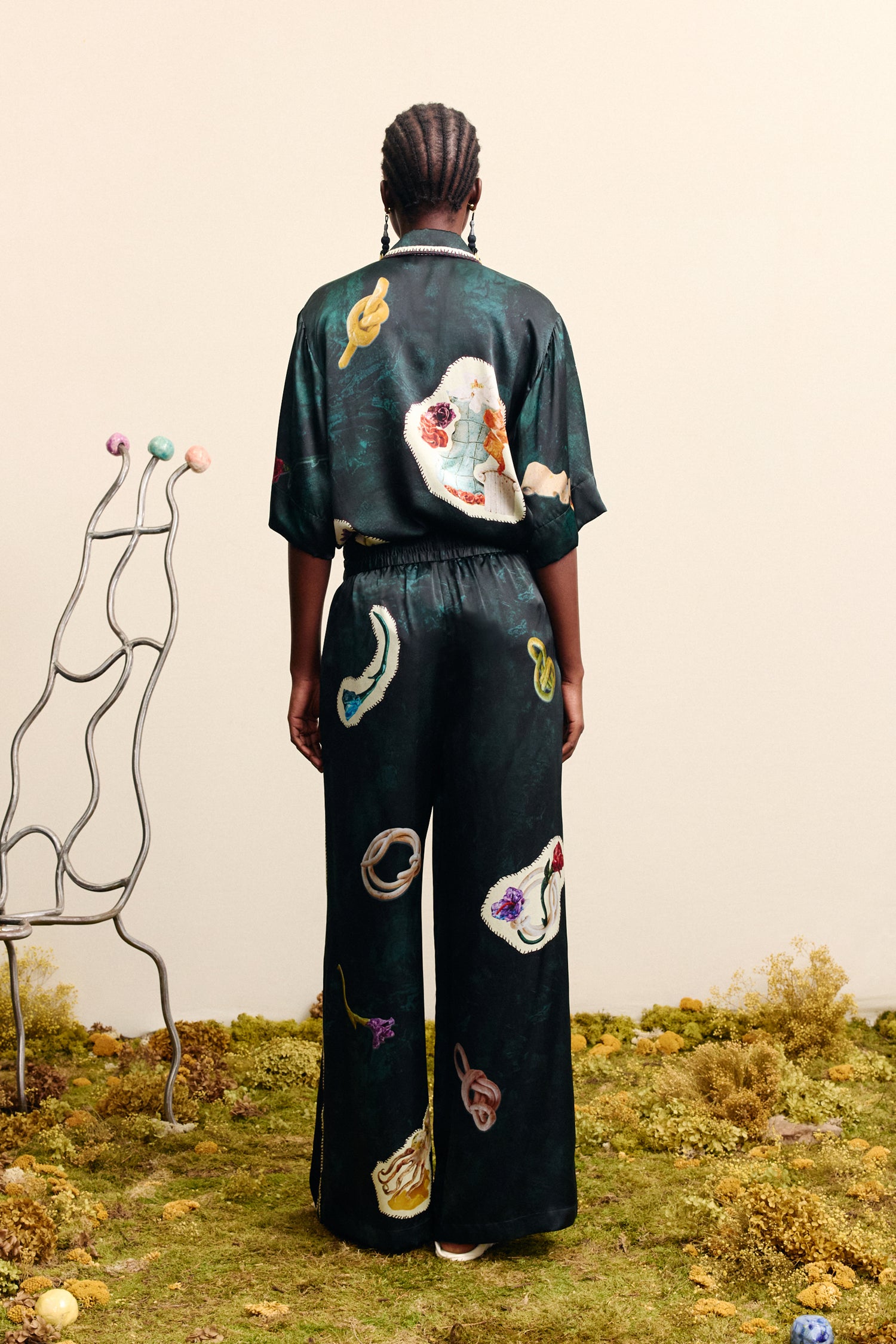 Alémais Florero Silk Pant Pants Alémais