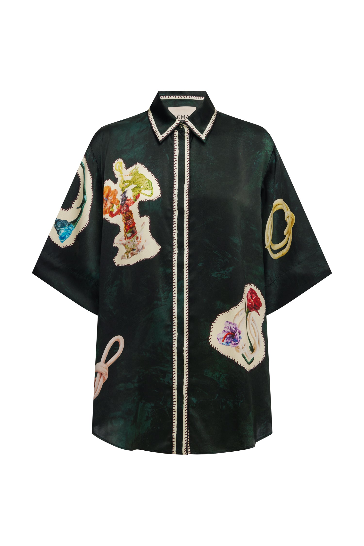Alémais Florero Silk Shirt shirt Alémais
