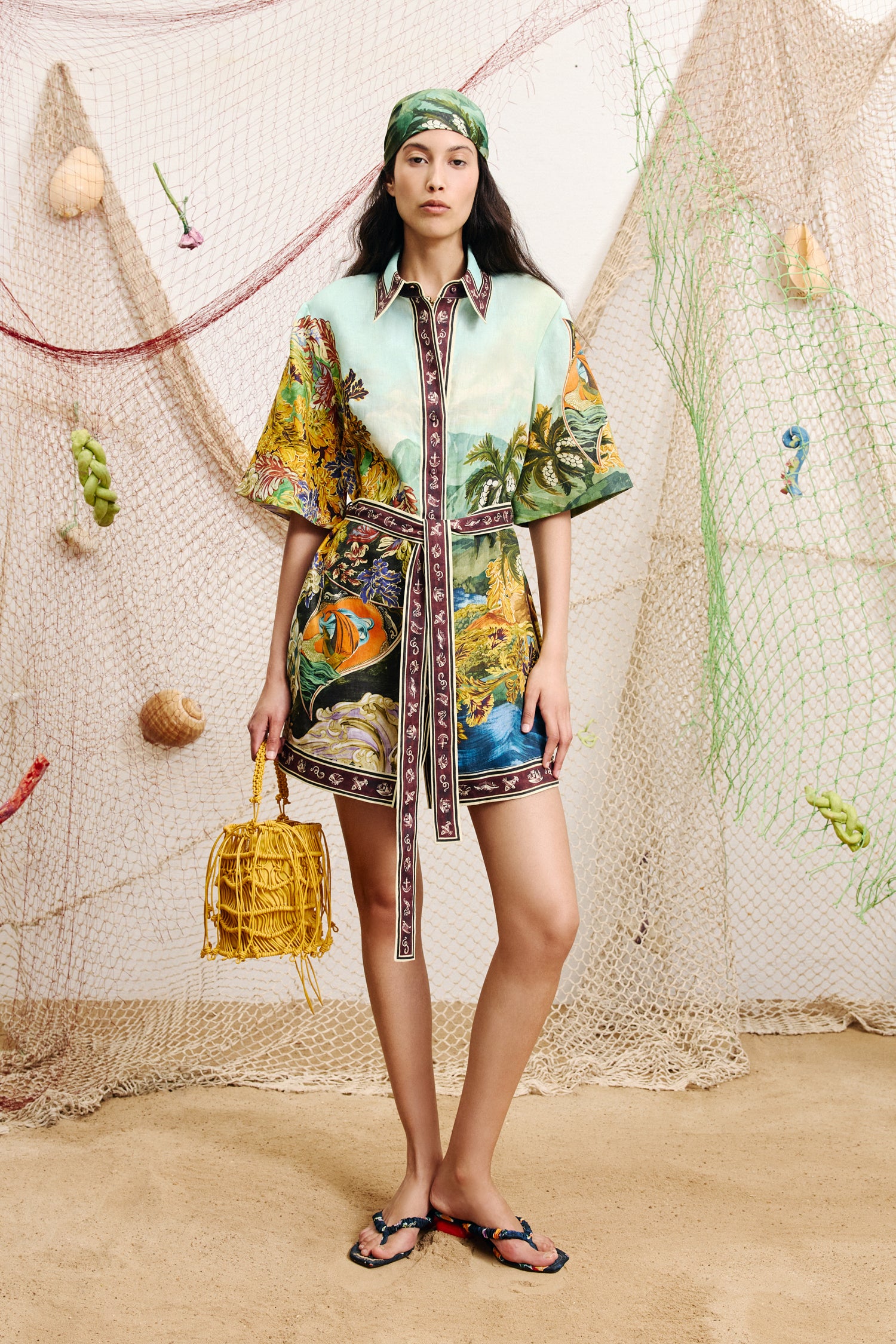 Alémais Lucena Mini Shirtdress Dresses Alémais