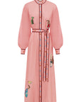 Timmy Embroidered Shirtdress- Preorder Dresses Alèmais   