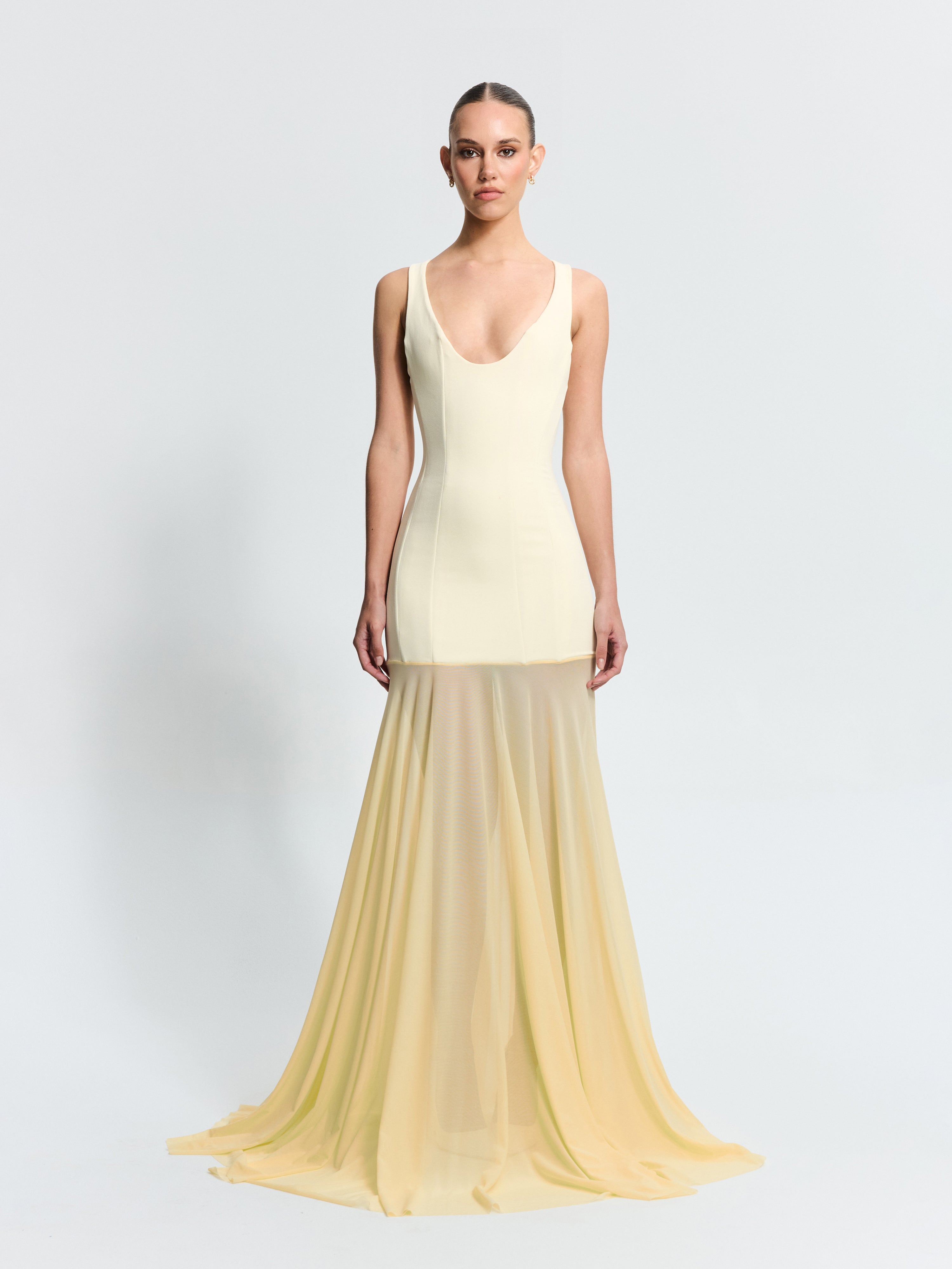 Odessa Gown - Lemon Dresses Effie Kats