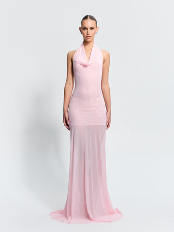 Cleo Gown - Petal Pink Dresses Effie Kats