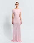 Cleo Gown - Petal Pink Dresses Effie Kats