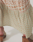 Sweet Nothings Shirred Strappy Dress - Peppermint Dresses SPELL